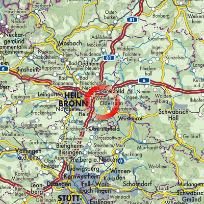 Landkarte Willsbach