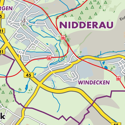 Übersichtsplan Windecken