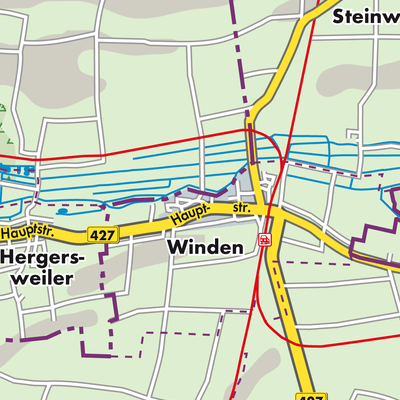 Winden - Stadtpläne und Landkarten