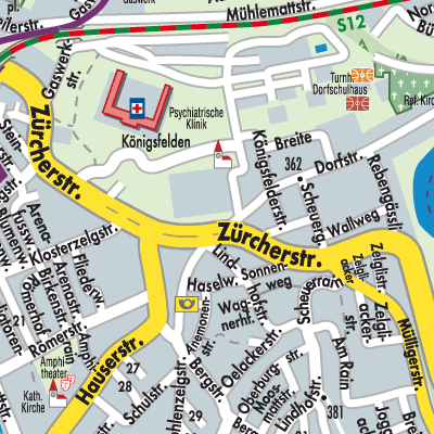 Stadtplan Windisch