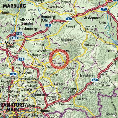 Landkarte Wingertshausen