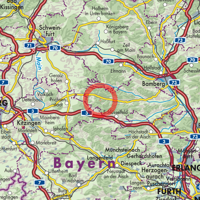 Landkarte Winkelhofer Forst