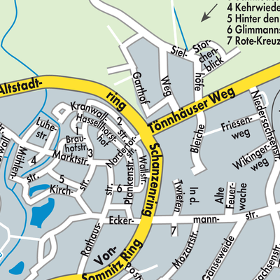 Stadtplan Winsen (Luhe)