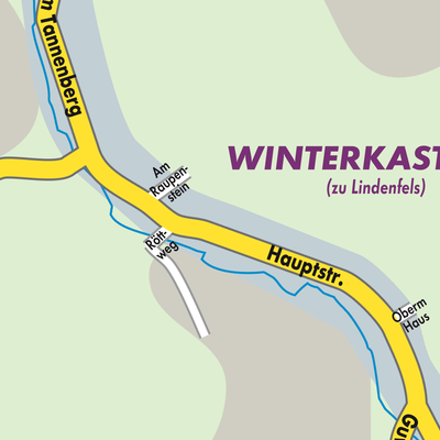 Stadtplan Winterkasten