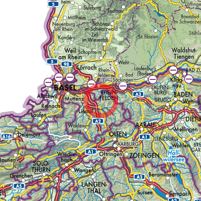 Landkarte Wintersingen