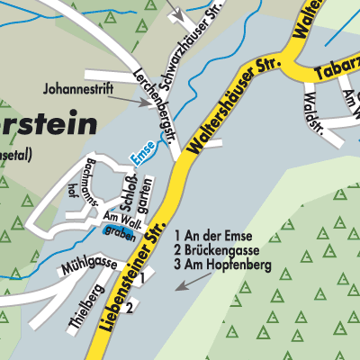 Stadtplan Winterstein