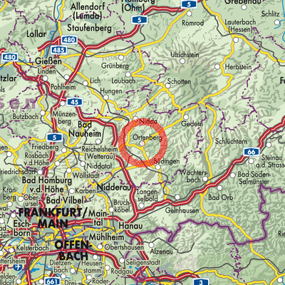 Landkarte Wippenbach