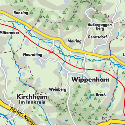 Übersichtsplan Wippenham