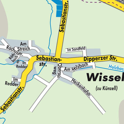 Stadtplan Wissels