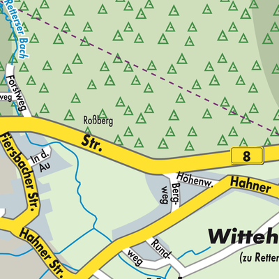 Stadtplan Witthecke