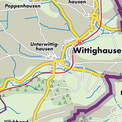 Übersichtsplan Wittighausen