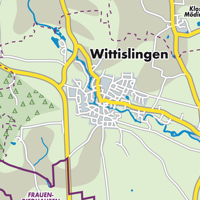 Übersichtsplan Wittislingen (VGem)
