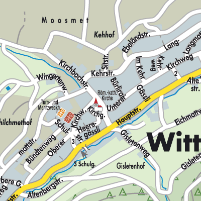 Stadtplan Wittnau