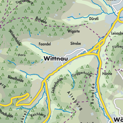 Übersichtsplan Wittnau