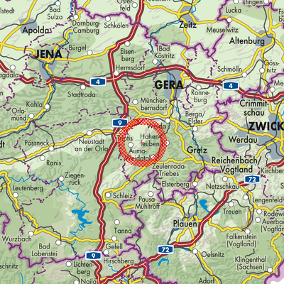 Landkarte Wöhlsdorf
