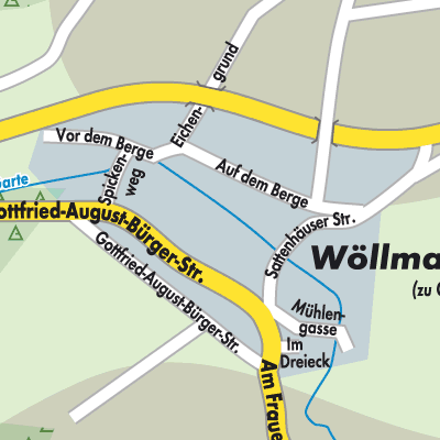 Stadtplan Wöllmarshausen