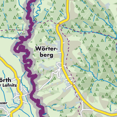 Übersichtsplan Wörterberg