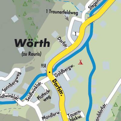 Stadtplan Wörth