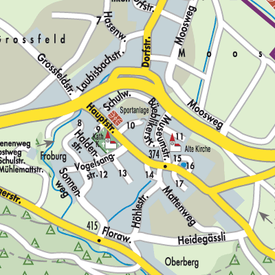 Stadtplan Wohlenschwil