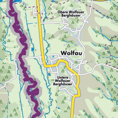 Übersichtsplan Wolfau