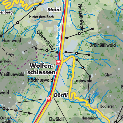 Übersichtsplan Wolfenschiessen