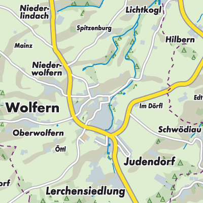 Übersichtsplan Wolfern