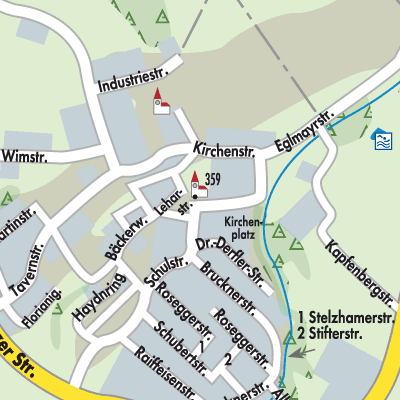 Stadtplan Wolfern