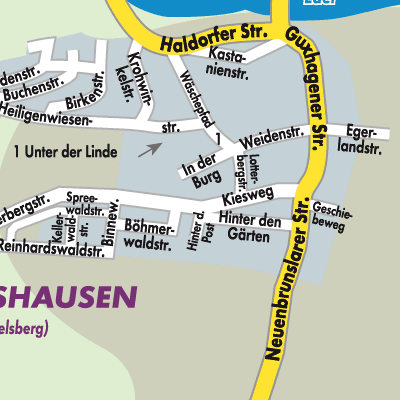 Stadtplan Wolfershausen