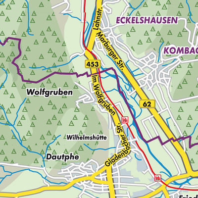 Übersichtsplan Wolfgruben