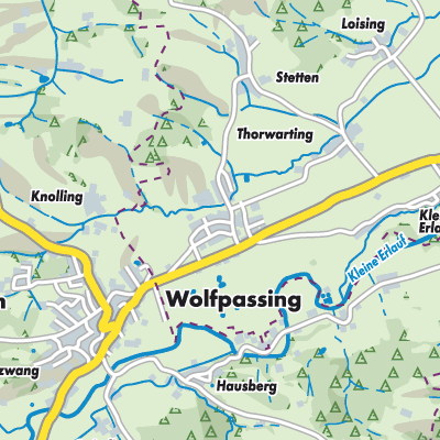 Übersichtsplan Wolfpassing