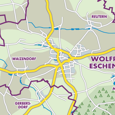 Übersichtsplan Wolframs-Eschenbach (VGem)