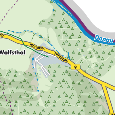 Übersichtsplan Wolfsthal