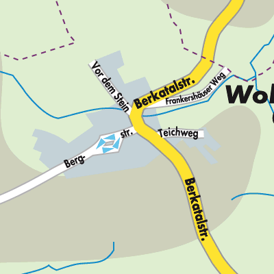 Stadtplan Wolfterode
