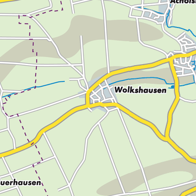 Übersichtsplan Wolkshausen