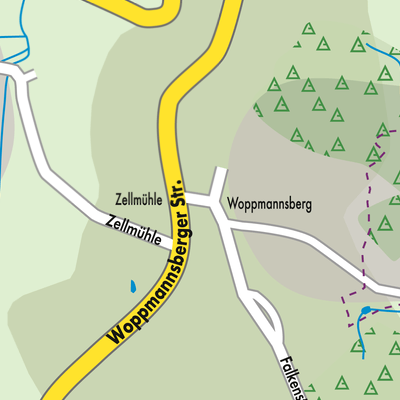 Stadtplan Woppmannsberg
