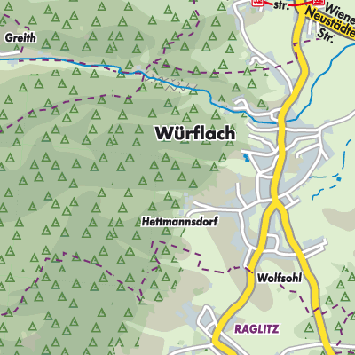 Übersichtsplan Würflach