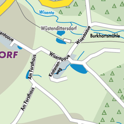 Stadtplan Wüstendittersdorf