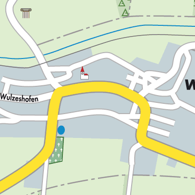 Stadtplan Wulzeshofen