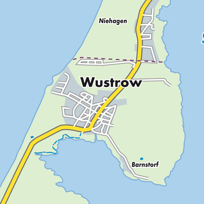 Übersichtsplan Wustrow