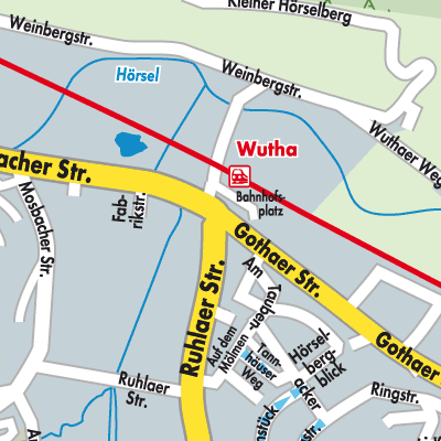 Stadtplan Wutha