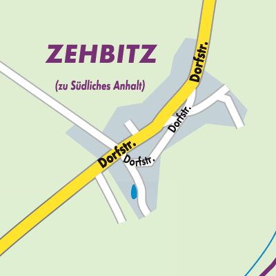 Stadtplan Zehbitz