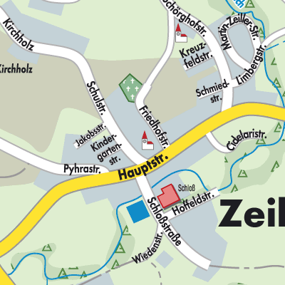 Stadtplan Zeillern