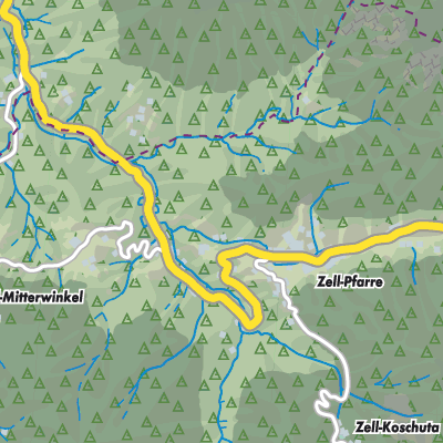 Übersichtsplan Zell