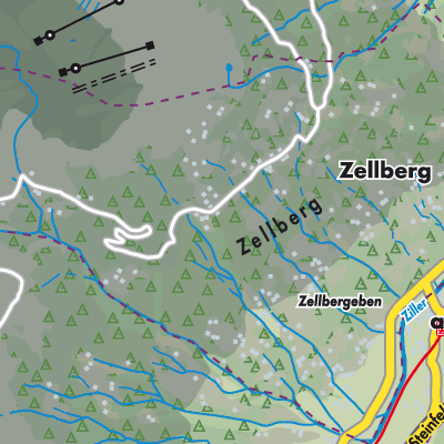 Übersichtsplan Zellberg