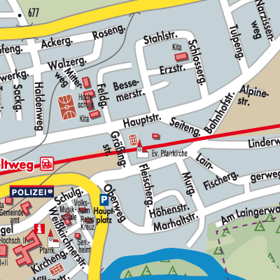 Stadtplan Zeltweg