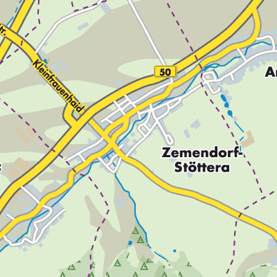 Übersichtsplan Zemendorf-Stöttera