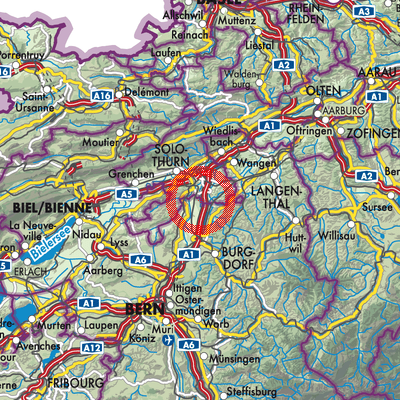 Landkarte Zielebach