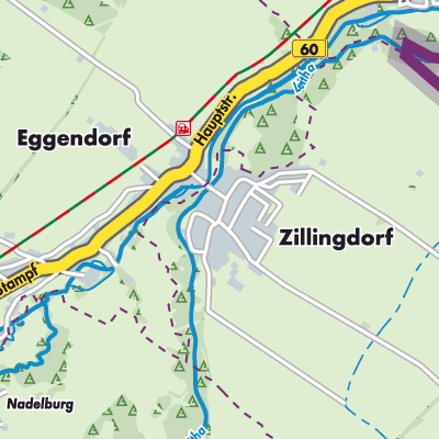 Übersichtsplan Zillingdorf