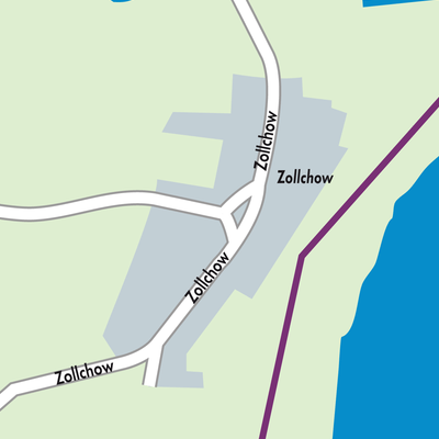 Stadtplan Zollchow