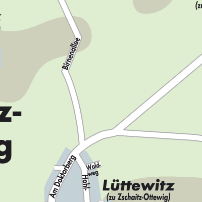 Stadtplan Zschaitz